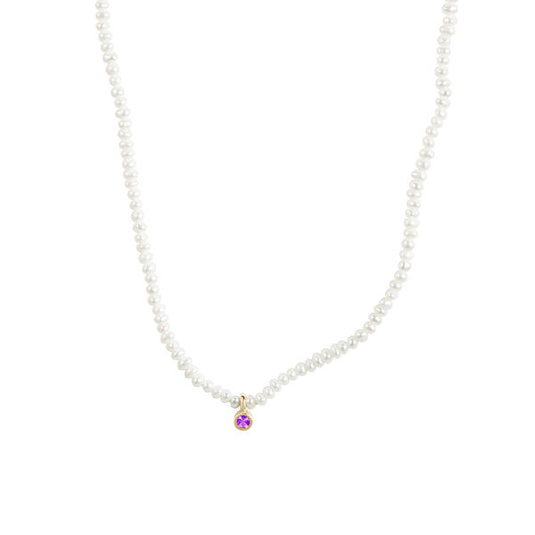 February pearl necklace