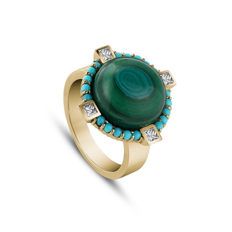 Malachite Ring