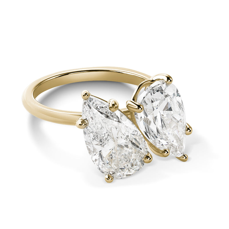 Pear Diamond Ring