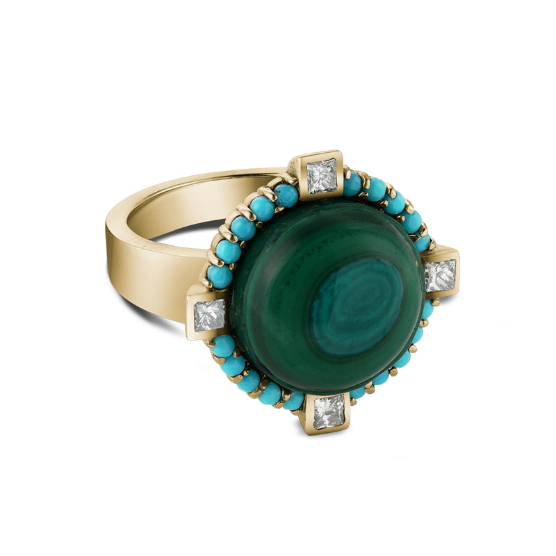 Malachite Ring