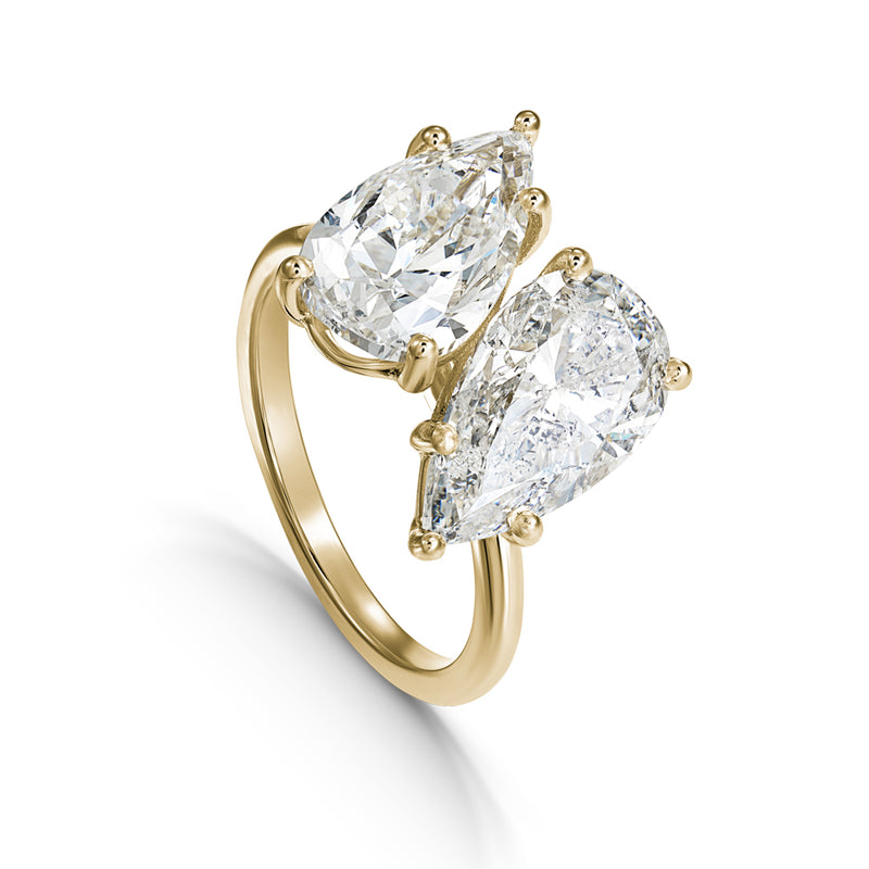 Pear Diamond Ring