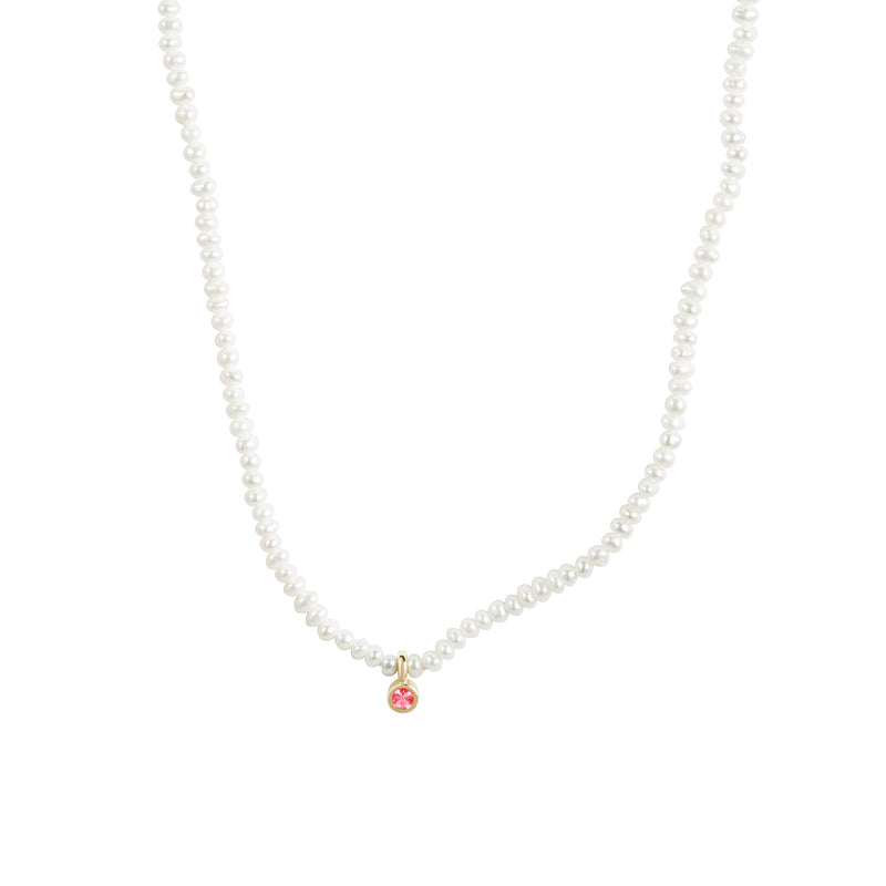 July pearl necklace