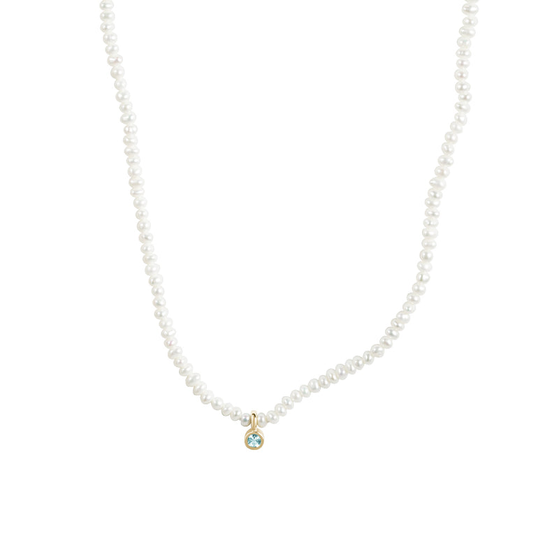 March pearl necklace