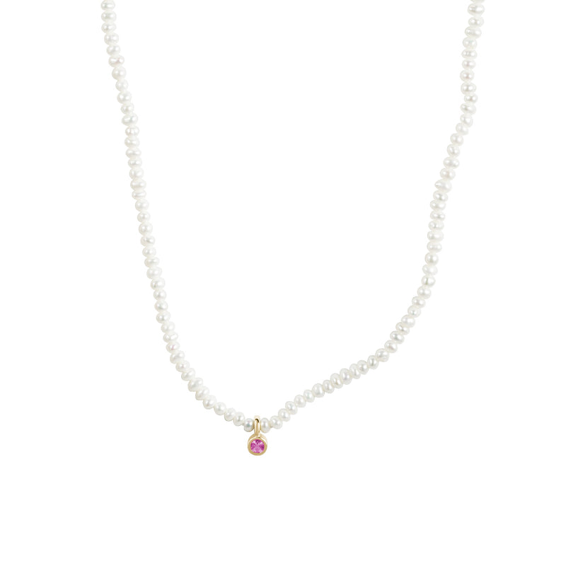 October pearl necklace